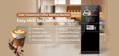 qualidade Máquinas de venda automática de café fábrica