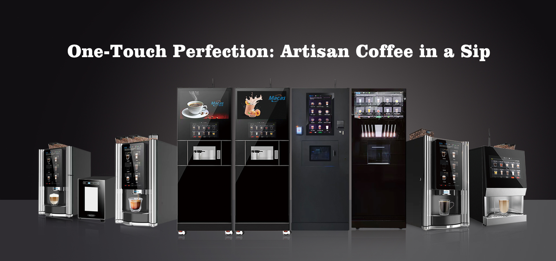 qualidade Máquinas de venda automática de café fábrica
