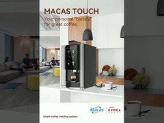 Máquina vendedora de café expresso comercial