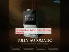 Máquina de venda automática de café de feijão de café