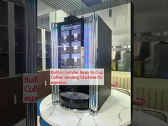 Máquina vendedora de café de grão para taça para café expresso