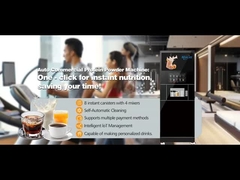 A melhor máquina de venda de batidos de proteína no ginásio.