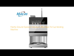 Máquina vendedora de café de escritório de grãos de café para taça