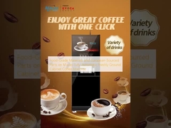 Materiais de qualidade alimentar e peças de origem europeia na máquina de café Macas totalmente automática