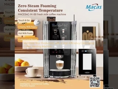 Maximize sua produtividade com uma máquina de café comercial de alta eficiência