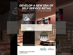 Máquina de café MACAS Esteticamente agradável e de alta eficiência para cafés movimentados