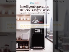 Máquina de venda automática de café de alto desempenho, operada por moedas