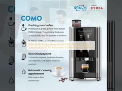 Novas máquinas de venda de chá expresso para OCS Scenario EVOACAS Automática máquina de venda de café
