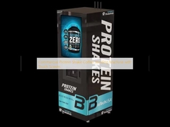 Máquina de venda comercial de shake de proteína de café com ecrã táctil