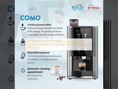 Máquina de Venda Automática de Café Comercial EVOACAS para Espresso Automático e Conexão de Água da Torneira e Eficiência