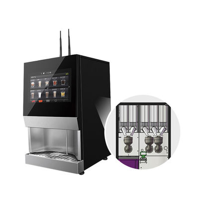 Máquina de venda automática de café instantâneo para restaurante com bomba magnética