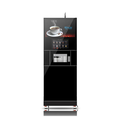 comprar Máquina de venda de feijão para taça de cappuccino para estação de metrô fabricação em linha