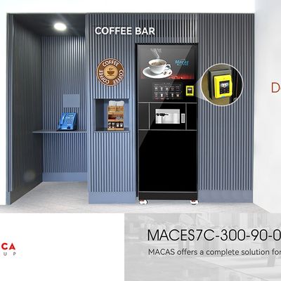 comprar Estação de metro Máquinas de café comerciais de retalho com ecrã táctil 15A fabricação em linha