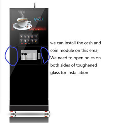comprar EVOACAS Máquina de venda automática de cappuccino negócio controle remoto WIFI 4G fabricação em linha