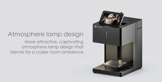 Máquina de impressão de café para baristas de café em cafés