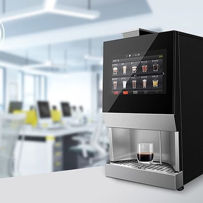 Aço inoxidável 304 Máquina de venda automática de café comercial