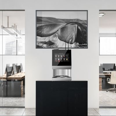 comprar Máquina de café fresca com ecrã táctil e 3 latas instantâneas fabricação em linha