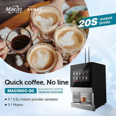 comprar Experimente a máxima conveniência com a máquina vendedora de café de feijão a xícara fabricação em linha