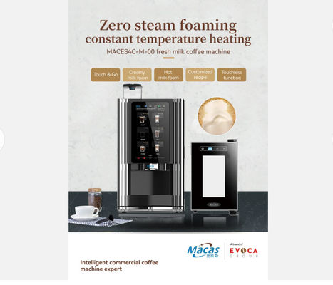 Máquina automática de fabricação de café de autoatendimento com máquina de venda automática de café de pagamento