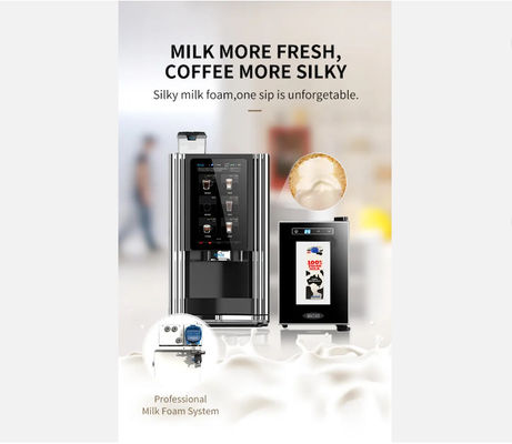 comprar Máquina vendedora de café fresco moído com feijão para taça fabricação em linha