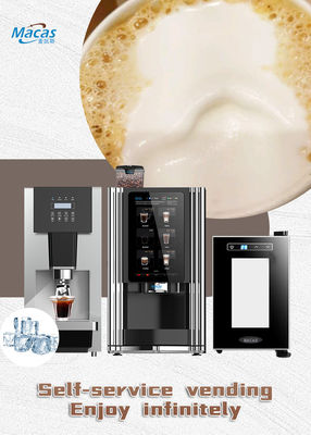 comprar Máquina de venda de café de feijão a xícara fácil de limpar e manter fabricação em linha