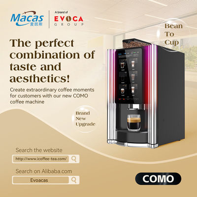 comprar 15Máquina de venda automática de café com tela sensível ao toque de 0,6 polegadas Temperatura 90-95C para serviço de café de baixa manutenção fabricação em linha