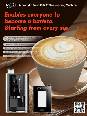 comprar Melhor máquina de venda de café de leite fresco de alta qualidade preço de fábrica fabricação em linha