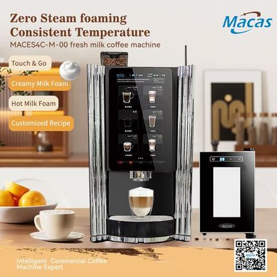 comprar Atualização de escritório máquina de venda de café comercial personalizável com bomba de engrenagem fabricação em linha