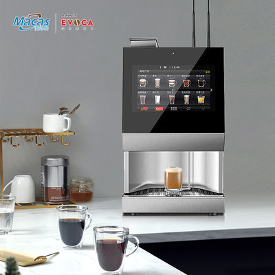 220VAC Empresa de máquinas expansoras de café expresso para escritório com função IOT