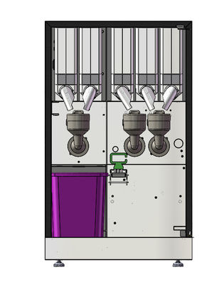 Bom preço. Máquina de venda automática de café instantâneo MACAS Máquina de venda automática de café em pó 220VAC on-line