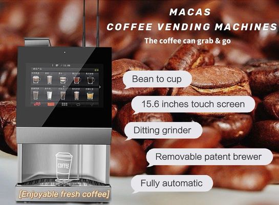 Restaurante Máquina de venda de café com configuração programável