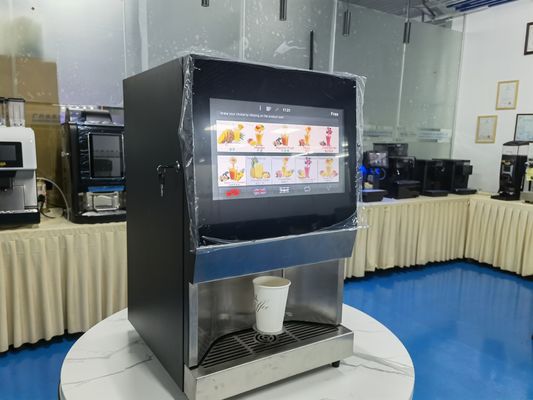 Bom preço. Aço inoxidável 201 Máquina automática de café de escritório com sorriso on-line