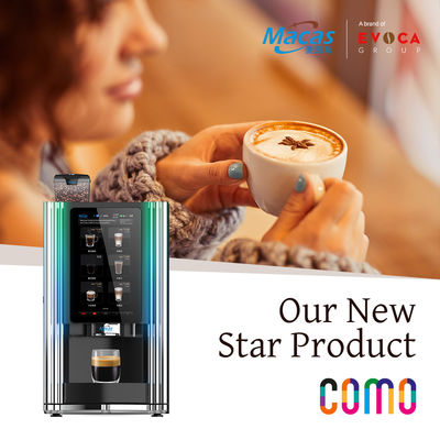 Bom preço. 2000W Máquina de venda automática de café de balcão recém-fabricada on-line
