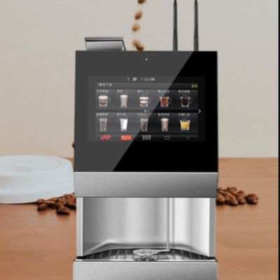 Bom preço. Menu DIY Máquina de venda de café de balcão com conexão de água da torneira on-line