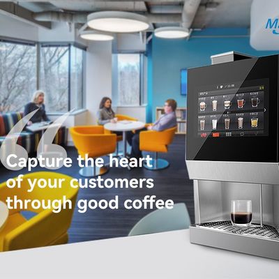 Máquina de distribuição de café comercial programável Máquina de café expresso