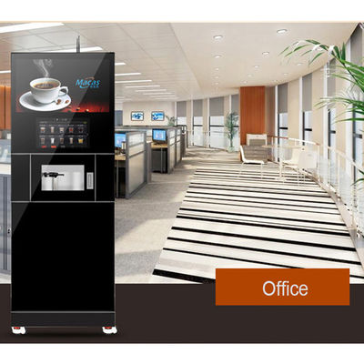 Máquina de café em pé com tela sensível ao toque e interface fácil de usar