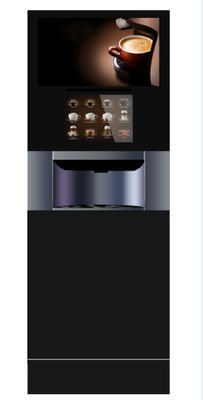 Bom preço. Máquina de venda automática de café fresco moído para vendas Máquina de venda automática de café com leitor de cartões on-line