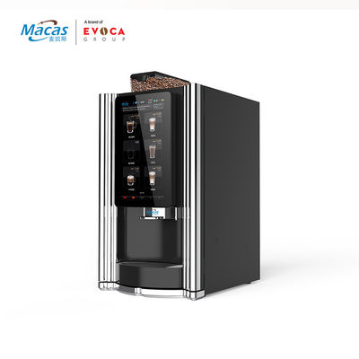 Bom preço. Máquina automática de venda de café com cappuccino latte mocha on-line