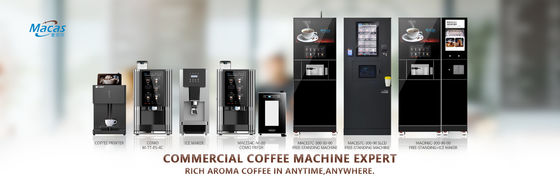 Bom preço. Máquinas de café instantâneo de chá com tela de publicidade de 27 polegadas on-line