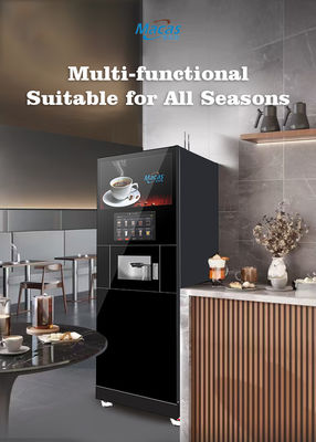 Bom preço. Máquina de Venda Automática de Café Comercial com Tela de 27 polegadas 220VAC on-line