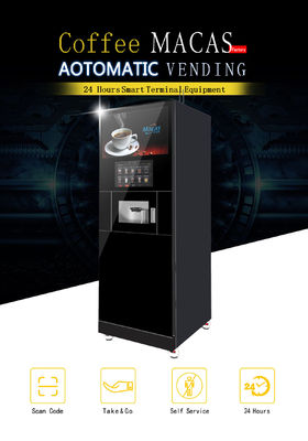 Bom preço. Máquina de venda de café de tela sensível ao toque de alta eficiência on-line