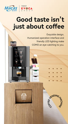 Bom preço. Máquina de venda de café comercial com tela sensível ao toque para cappuccino latte mocha on-line