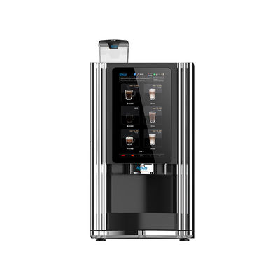 Bom preço. Máquina automática de café expresso com tela de publicidade de 15,6 polegadas on-line