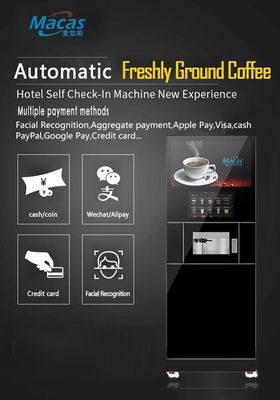 Máquina de café de alto rendimento para fabricação consistente