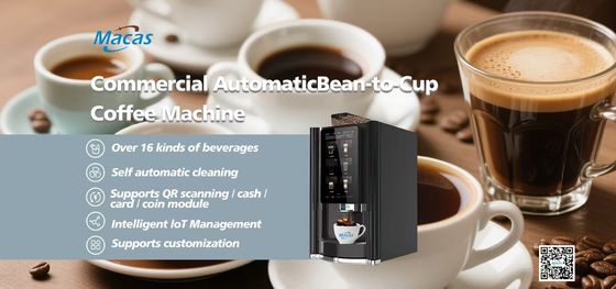 Experimente a taça de café perfeita com a nossa máquina de venda de café de feijão para taça de alto desempenho