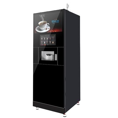 Bom preço. Máquina vendedora de café Máquina vendedora de grãos de café comercial Máquina automática com quiosque Máquina vendedora de café on-line